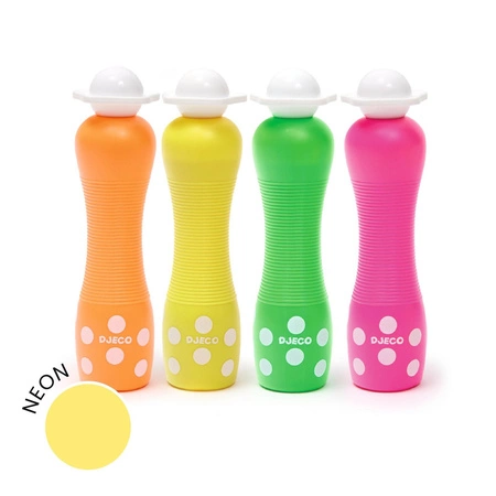 Markery stempelkowe 4 kolory NEONOWE DJ09059