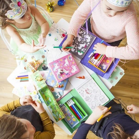 Tiger Tribe Zestaw Kolorowanek - Jednorożcowa Magia