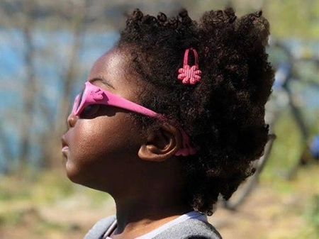 Okulary przeciwsłoneczne dla dzieci Pink 6m+ ANIMAL SUNGLASSES