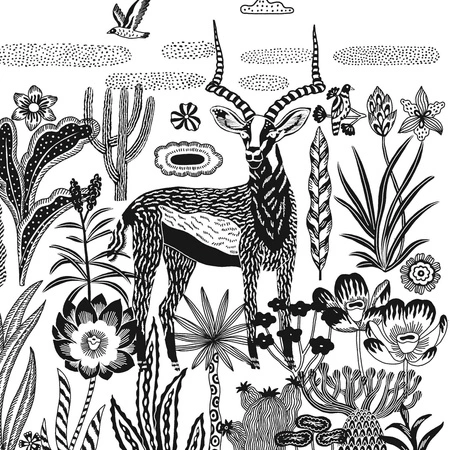 Zestaw artystyczny cyjanotypia SAWANNA DJ09343