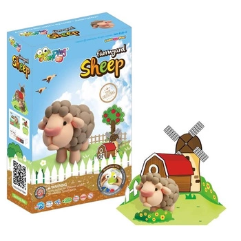 Jumping Clay | Zestaw kreatywny Farma - Owca