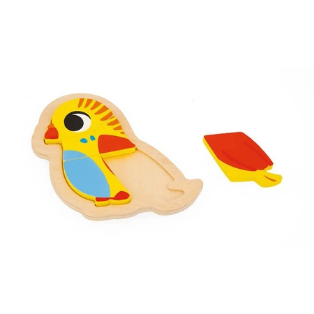 Puzzle progresywne drewniane Zwierzęta domowe 4 układanki – 2, 3, 4 i 5 elementów 18 m+, Janod