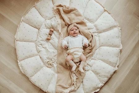 Play&Go Mata do Zabawy Gniazdo Niemowlęce Bloom Organic 3w1 Moon