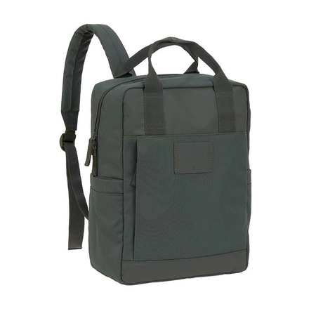 Lassig Green Label Plecak dla mam kwadratowy z akcesoriami Vividal Backpack dark olive