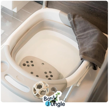 B-Składana wanna prysznicowa Grey/white