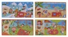 Puzzle 4 układanki Apli Kids - Cztery pory roku 3+