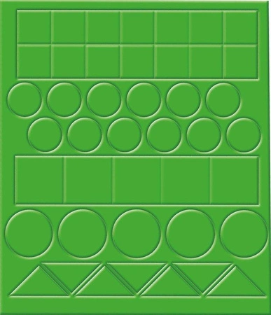 Zestaw kreatywny Mozaika Zwierzęta 3+, Janod