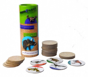 Gra Memory The Purple Cow - Dinozaury