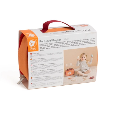 CLASSIC WORLD Przenośny Zestaw Pielęgnacyjny dla Pieska