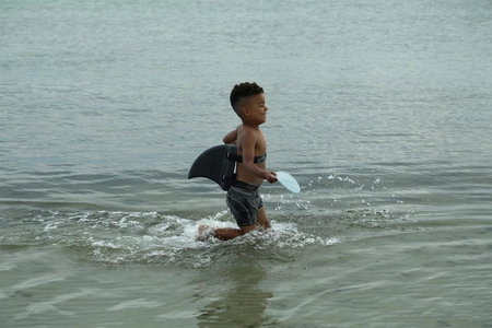 Silikonowy dysk Scrunch - Purpurowy