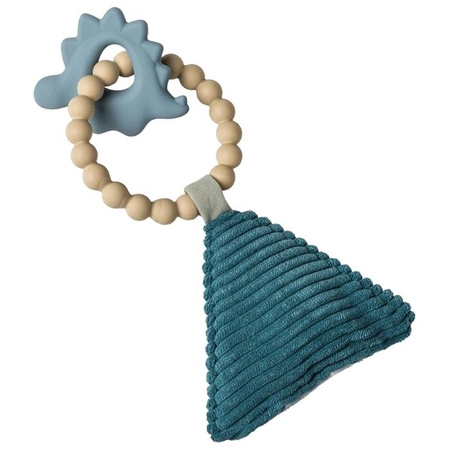 Mary Meyer Silikonowy Gryzak i Piszczek Dinozaur