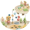 TOOKY TOY Drewniany Stolik Aktywności Safari