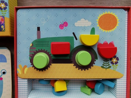 Moja pierwsza drewniana mozaika Apli Kids