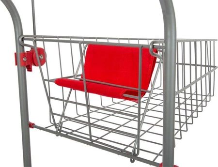 Metalowy wózek sklepowy dla dzieci Silver Small Foot 4046