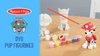 Zestaw figurek do malowania Psi Patrol Craft Kit - Pup Figurines Melissa and Doug 33265