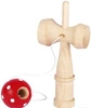 Gra drewniana Czerwona Kendama 62931-Goki, zabawki zręcznościowe