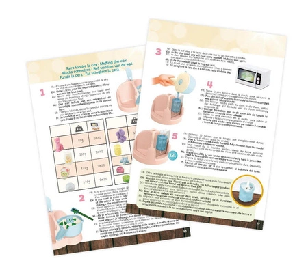 Buki zestaw do robienia świec sojowych zestaw kreatywny studio