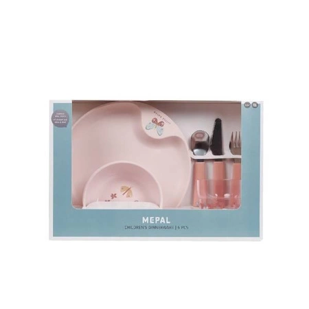 Little Dutch Zestaw do karmienia Mio 6 el. Flowers & Butterflies 108041065243