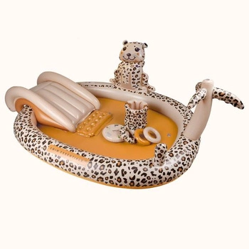 The Swim Essentials Wodny plac zabaw Beige Leopard 2020SE304