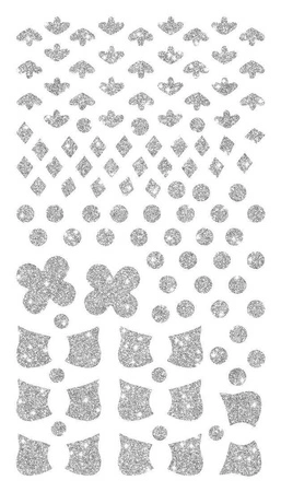 Zestaw kreatywny Kryształki i naklejki Korony 5+, Janod