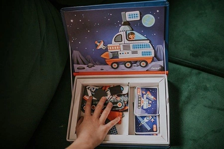 Magnetyczna układanka Kosmos Magnetibook, Janod