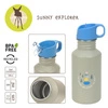 Lassig Bidon ze stali nierdzewnej z ustnikiem i uchwytem 500 ml Sunny Explorer green/blue