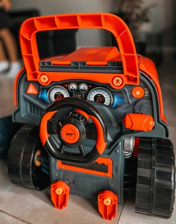 WOOPIE Wielka Ciężarówka Zestaw do Składania Montażu + Akcesoria 61 el.