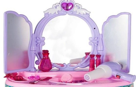 WOOPIE Interaktywna Toaletka Dla Dziewczynki MP3 Różdżka Suszarka + Akc.