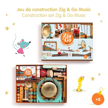 Zestaw Zig & Go-52 elementy DJ05645