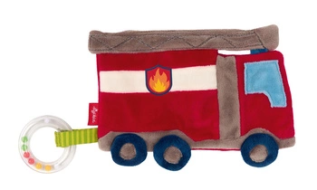 Przytulanka komforter Straż Pożarna szeleścik grzechotka dla dzieci sigikid