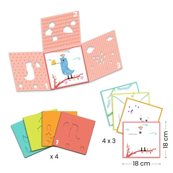 Kolorowanki z szablonami krok po kroku DJ00028