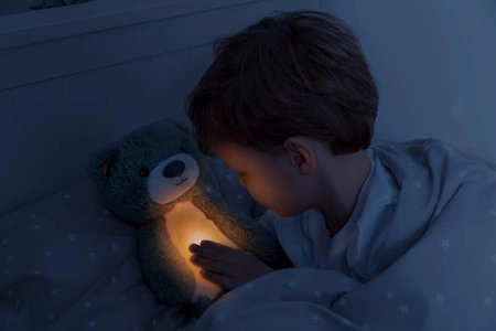 Zazu BRODY Trener Snu i Szumiąca Przytulanka Miś Blue