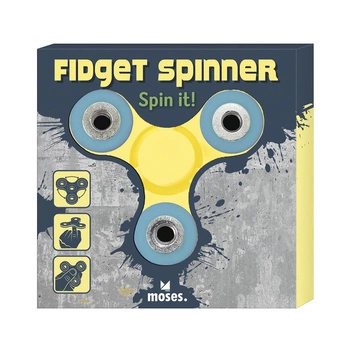 Finger Spinner - Żółty - Zabawka zręcznościowa