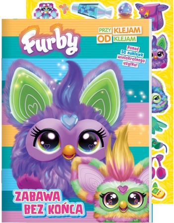 Zabawa bez końca. Furby Przyklejam Odklejam