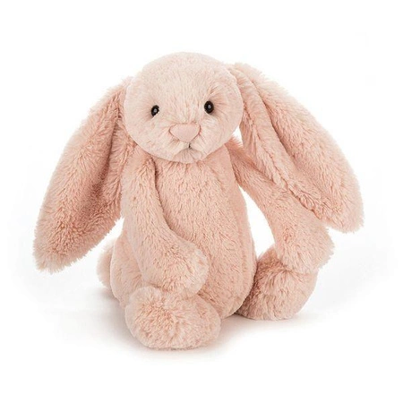 JellyCat Bashful królik pudrowy róż 31cm