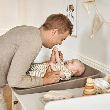 LEANDER - mata do przewijania MATTY™, Mocca