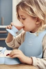 BABYBJORN - zestaw do karmienia - Powder Blue