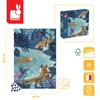 Puzzle artystyczne Spotkanie tygrysów 1000 elementów 9+ Made in Poland, Janod