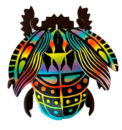 Box Candiy, zestaw kreatywny 3D zdrapka Robaczki