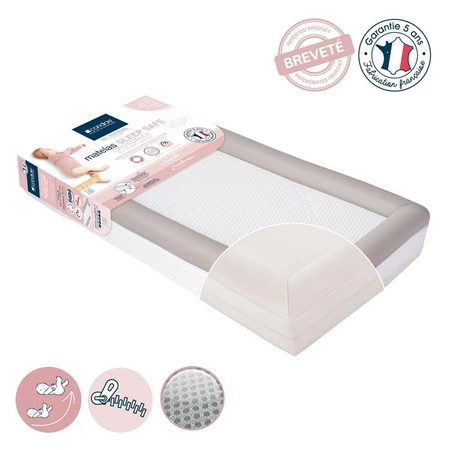 Candide Dwustronny Materac Dziecięcy Sleep Safe 60x120 cm