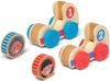 Dwa drewniane samochodziki wyścigowe GO Tots 30737-MD Melissa and Doug