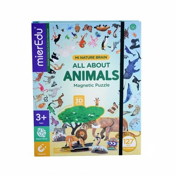 mierEdu Układanka magnetyczna - Zwierzęta ME093