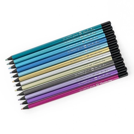 Kredki metaliczne 12 LES COMETES FILANTES 687009