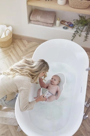 Shnuggle Leżaczek do Kąpieli Noworodka Eucalyptus