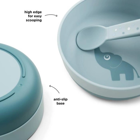 Done by Deer Miska dla Dziecka Foodie Elphee Blue