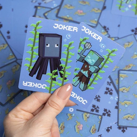 Minecraft Waterproof Playing Cards / Minecraft wodoodporne karty do gry