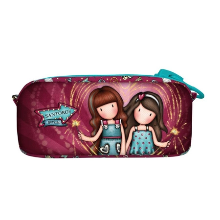 Piórnik z Dużym Suwakiem, Kosmetyczka - Gorjuss - Fairground - Fireworks