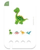WiemTo Karty Rozpoznawanie Dinozaurów dla Dzieci 2+