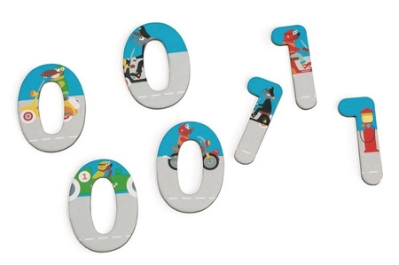 Scratch, Magnetyczne Cyferki Miasto