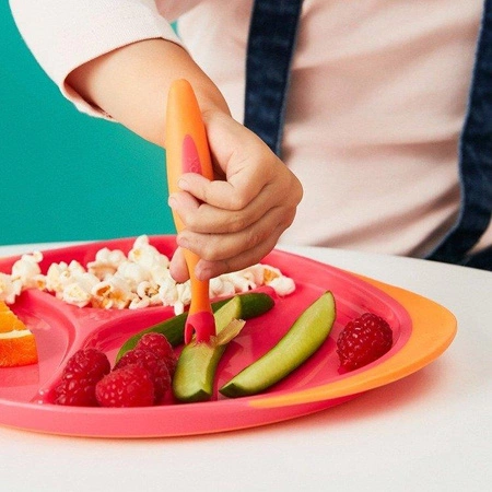 Zestaw do karmienia BLW, Strawberry Shake, b.box